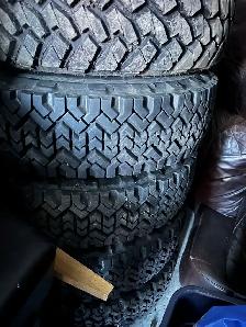 Continental MPT81 335/80R20 Tires on Ford 8-Lug Wheels (x4)