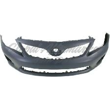 Toyota Corolla Sedan 2011-2013 Bumper Front Primed Base/L/Ce/Le - Photo 4