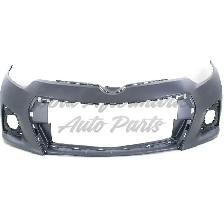 Toyota Corolla Sedan 2014-2016 Bumper Front Primed S/Se Model - Photo 2