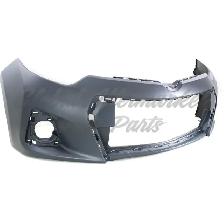 Toyota Corolla Sedan 2014-2016 Bumper Front Primed S/Se Model - Photo 3