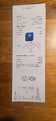 5 IGI-Certified Lab-Grown Diamonds | 1.02–1.31 Carats - Photo 2