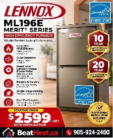 Carrier Lennox Goodman Furnace and Air Conditioner on SALE $2499 - Photo 4
