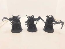 Warhammer 40k Deathguard 3 Deathshroud Terminators Primed Black
