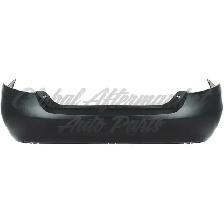 Toyota Camry Hybrid 2015-2017 Bumper Rear Primed Without Sensor - Photo 2