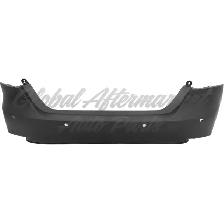 Toyota Camry Hybrid 2021-2024 Bumper Rear Primed Without Blind - Photo 2