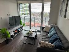 Furnished 1BR with A/C at Marine Gateway, Parking   Locker