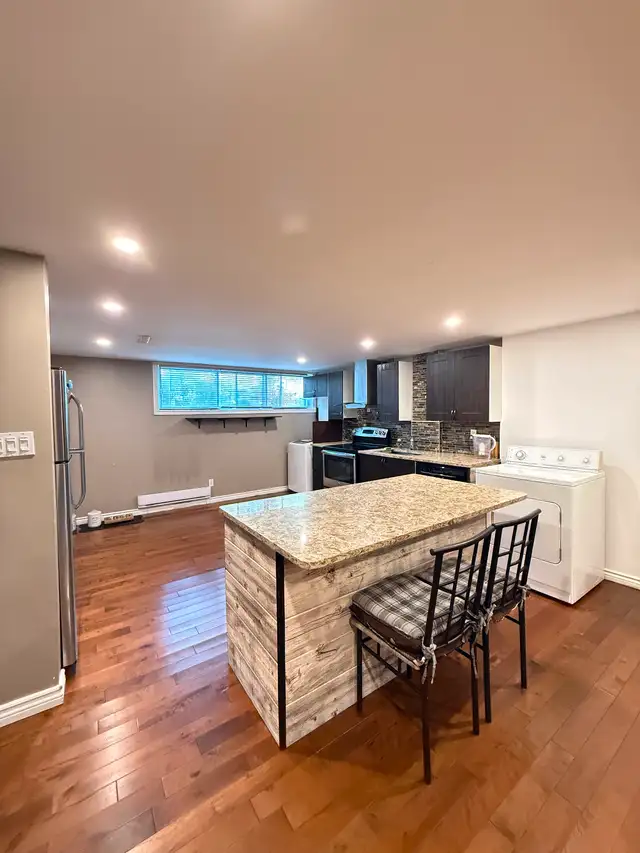 4 1/2 appartement à louer