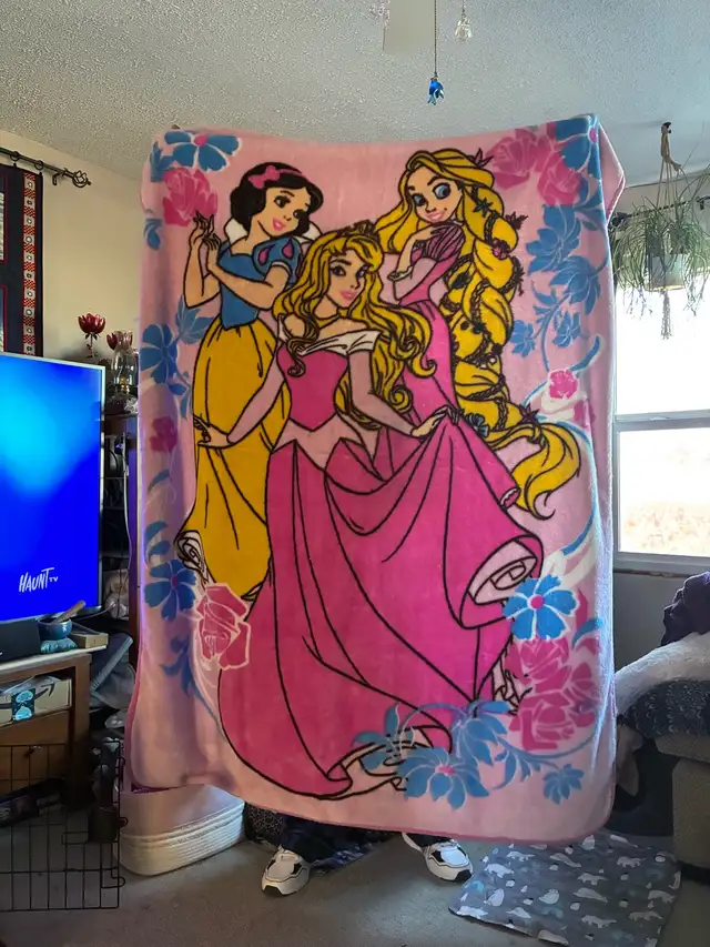 Disney Princesses Minky Blanket