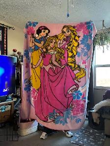 Disney Princesses Minky Blanket - Photo 2
