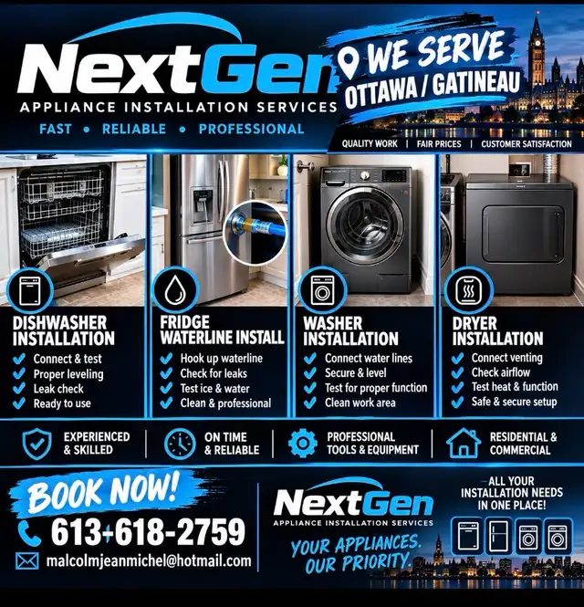 NextGen Applaince Installation