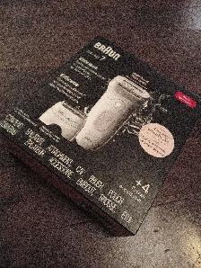 40$ - New Ladies 'BRAUN Silk 7' Shave/Trim/Epilater - Wet&Dr