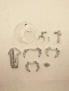 Warhammer 40k Necron Metal OOP Stripped Canoptek Spyder in Bits
