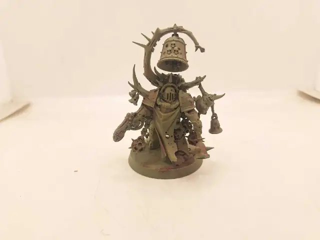 Warhammer 40k Deathguard Primed Green Noxious Blightbringer