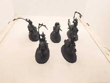 Warhammer AoS Nighthaunt 5 Hexwraiths Primed Black