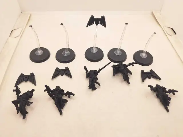 Warhammer 40k Adepta Sororitas 2ND Seraphim Squad Primed Black