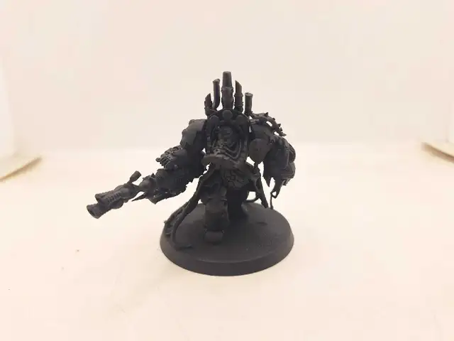 Warhammer 40k Deathguard Lord Virulence Primed Black