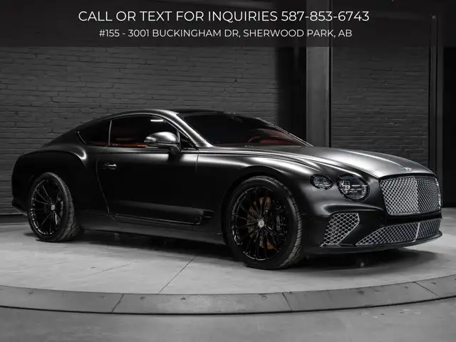 2020 Bentley Continental GT V8 | HRE Wheels | Full Stealth PPF