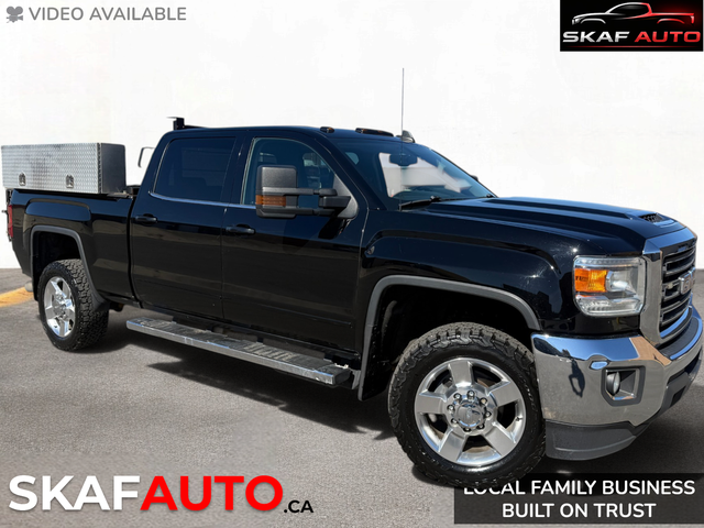 2019 GMC Sierra 2500 HD SLE|CREW CAB|4X4|6.6L DURAMAX DIESEL|POW