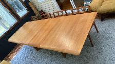 Mid century TEAK TECK Ensemble salle à manger. TRÈS GRANDE table - Photo 6