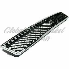 Chevrolet Avalanche 2007-2013 Grille Lower Matt Black W/Chrome - Photo 3