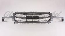 Gmc Pickup Gmc Sierra 1999-2002 Grille Black Horizontal Bars