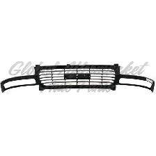 Gmc Pickup Gmc Sierra 1999-2002 Grille Black Horizontal Bars - Photo 4