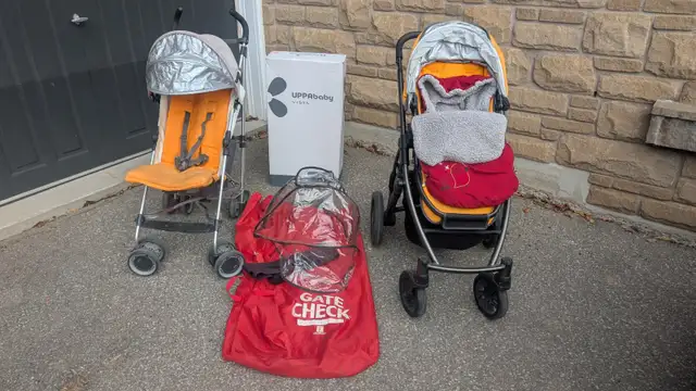 For sale UPPAbaby Vista and UPPAbaby G-LUXE strollers.