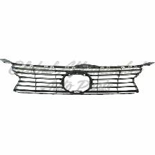 Lexus Gs350 2013-2015 Grille Painted Silver Black Without Pre - Photo 5
