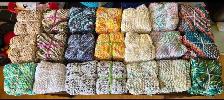 Knitted Dishcloths. 100% Cotton. Set of 3. - Photo 3