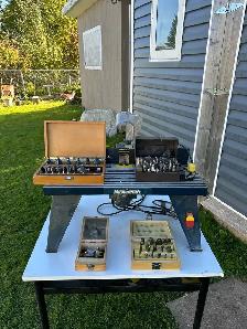 router table and bits