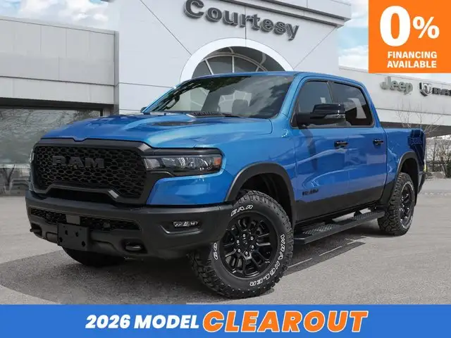 2026 Ram 1500 Rebel | Panoramic Sunroof | Surround View Camera