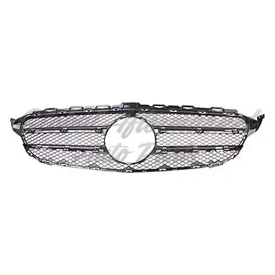 Mercedes C300 Sedan 2017-2018 Grille Inner Matte Dark Gray