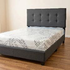 King Size Bed frame with mattress -Brand New