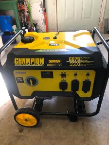 Champion Generator 6875 Watts Brand New - Photo 2