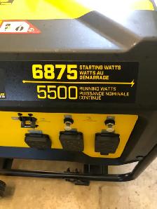 Champion Generator 6875 Watts Brand New - Photo 5