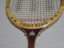 Vintage Martin "Court King" Wooden Squash Racket - Photo 6
