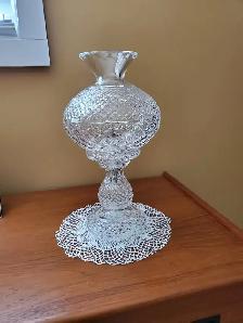 Waterford Chrystal Hurricane Lamp
