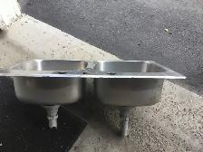 2- Double Stainless Steel Kitchen Sinks - Photo 3