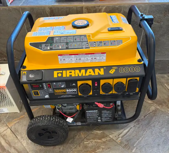 Portable Firman P08004 Generator with 439cc OHV Firman Engine