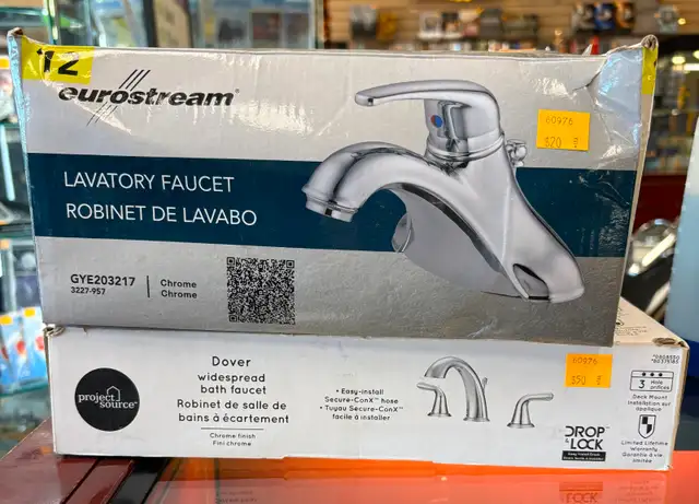 Bathroom Faucet Fixtures x2 Available