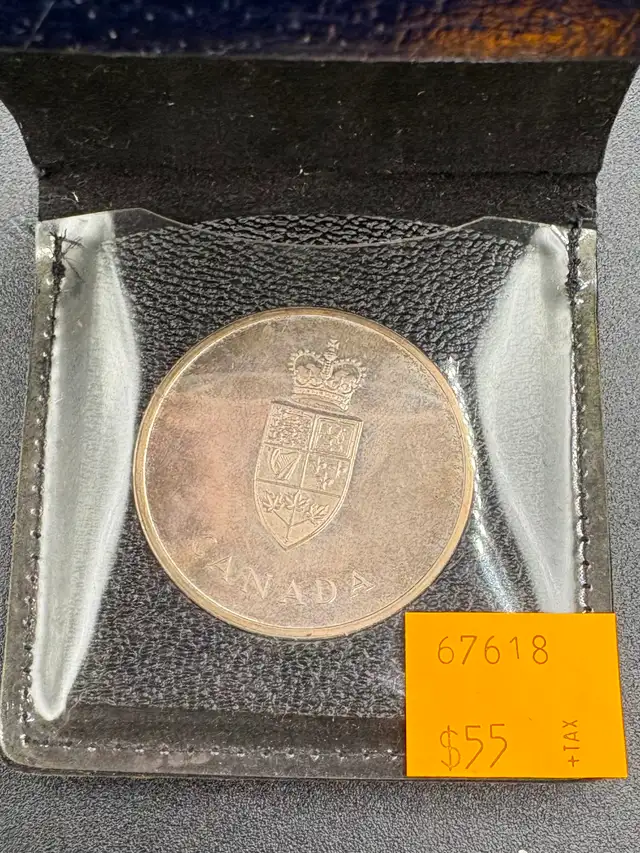 1867-1967 Canadian Confederation Centennial Medallion