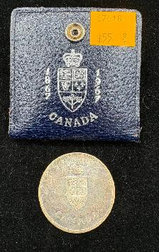 1867-1967 Canadian Confederation Centennial Medallion - Photo 2
