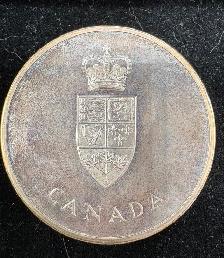 1867-1967 Canadian Confederation Centennial Medallion - Photo 3