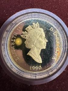 1990 Commemorative Canadian Gold Proof Coin - Year of Literacy - Photo 3