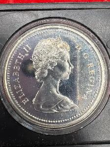 1974 Winnipeg Centennial Canadian Silver Dollar - Photo 3