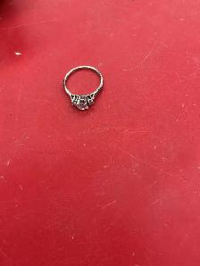 bague en or 14k avec diamants - Photo 2