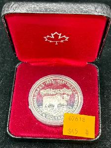 1985 National Parks Centennial Canadian Silver Dollar