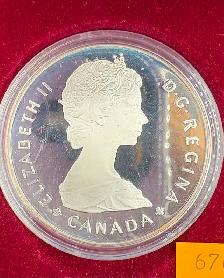 1985 National Parks Centennial Canadian Silver Dollar - Photo 3