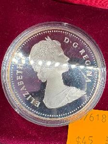 1984 Toronto Sesquicentennial Canadian Silver Dollar - Photo 3