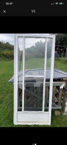 Aluminum screen door